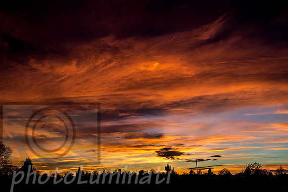 Leicestershire sunset